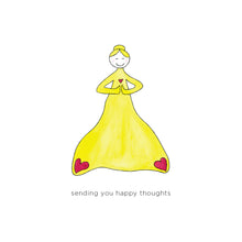 Load image into Gallery viewer, "Sending you happy thoughts"