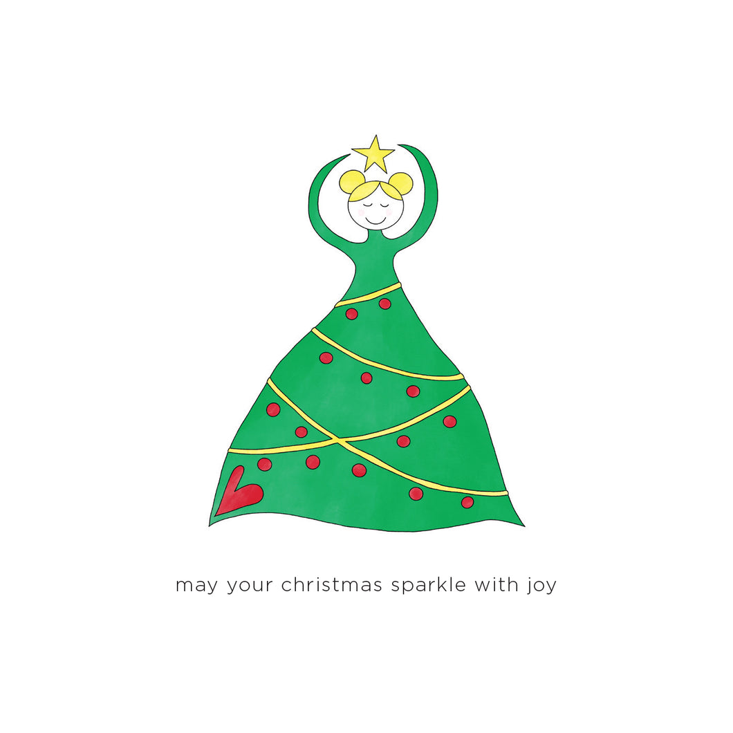 “May your Christmas sparkle with joy